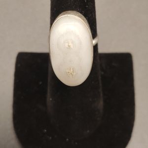 Semi Precious Stone Silver Ring